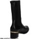 Donna Braccialini 1438P Mezzo Stivaletto Donna Pelle Nero Nero Moda Online