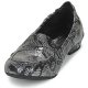 Donna Classiche basse Regard REMAVO Grigio/Python Gomma Top Di Shopping