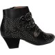 Donna Jeffrey Campbell JC STARBURST LEATHER nero Vendita Di On-Line