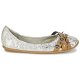 Donna Ballerine Regard SOLI Argento/Beige Sintetico Sito Shoping