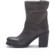 Donna OXS Oxs, pelle, smog (grigio), stivaletto donna Offerte Di Sconto