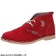 Donna U.S Polo Assn. U.S. Polo Assn. FOXD3178S4 Polacchino Donna Pelle Rosso Negozio Autentica