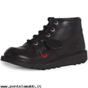 Bambini Kickers Kick Hi Noir Moda Online