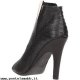 Donna Vic 469240D Tronchetto Donna Pelle Nero Grande Sconto