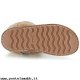 Bambini Clarks GREETA ACE JUNIOR Nocciola Offerte Di Sconto