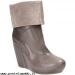 Donna Vic 4H9905D.686B5M Tronchetto Donna Pelle Grigio Ufficialmente