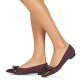 Donna Ballerine Paco Gil HERSPECA BORDEAUX Cuoio La Moda Di Sconto