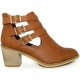 Donna Xti 27652 bottino CAMPERO 3 fibbia CAMEL marrone Siti Shoping In Linea