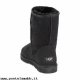 Donna UGG CLASSIC SHORT BLACK Vendite On-Line Per