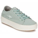 A Casa Shopping Sneakers Kangaroos Blu K-Mid Plateau 5071 per Donna