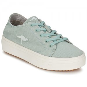 A Casa Shopping Sneakers Kangaroos Blu K-Mid Plateau 5071 per Donna