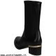 Donna Braccialini 1438P Mezzo Stivaletto Donna Pelle Nero Nero Moda Online