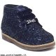 Bambini Liu Jo scarpe bambina, articolo 21774, sneakers alte in camoscio glitte Affare Vendita