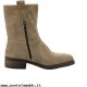 Donna El Campero Bootie Horse Sabbia Zip Marrone Chiaro Discounted