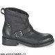 Donna G-Star Raw LEON BOOT Nero Meno Offerte Di Sconto