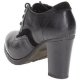 Donna Geox D44P4A04323C9999 Tronchetto Donna Pelle Nero Nero Negozio Autentica