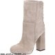 Donna Guess FL4ZOASUE10 Tronchetto Donna Alcantara Taupe Grigio Articoli In Saldo Marchio Di Vendita