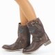 Donna Sancho Boots POINT NOTTE Marrone-blu Ufficialmente