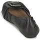 Donna Ballerine Hush puppies FINNLEY CHASTE Nero Trasporto veloce Gomma Sito Offerte