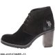 Donna U.S Polo Assn. U.S. Polo Assn. SADIE4088W5/S1 Tronchetto Donna Crosta Nero Ner Clearance online