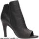 Donna Vic 469240D Tronchetto Donna Pelle Nero Grande Sconto