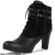 Donna Hispanitas HI40221 bottino cavi fibbia COCO nero nero Vendita Di On-Line