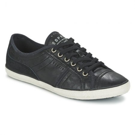 Economica Per Sneakers Esprit Nero Megan Lace Up per Donna