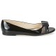 Donna Ballerine Paco Gil DIGRATTA Nero Cuoio Magazzino Outlet