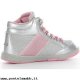 Bambini Canguro V3621 Sneakers Bambino Camoscio/Tessuto Argento brillante/Rosa Grigio Punti Vendita