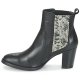 Donna BT London FLARA Nero/Python Marchio Di Vendita