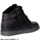 Bambini Bikkembergs BKP102232 Sneakers Bambino Pelle Nero Nero Siti Shoping In Linea