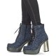 Donna New Rock BOSTA Blu Grande Sconto