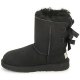 Bambini UGG TODDLER BAILEY BOW BLACK Enorme Moda Online