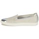 Vendita Di On-Line Slip On Geox Bianco/Argento Amalthia D per Donna