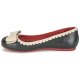 Donna Ballerine Lola Ramona RINNA Nero/Bianco Super Gomma Magazzino Outlet