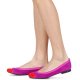 Donna Ballerine Pretty Ballerinas HONEY Viola Gomma In Vendita On-Line