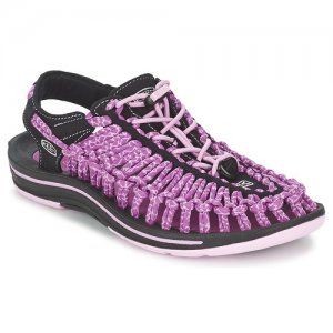 Negozi Sul Web Scarpe Sport Keen Nero/Viola Uneek 8mm Rock per Donna