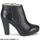 Donna Buffalo SILK LEATHER Nero Vendita Di On-Line