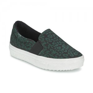 Buona vendita Slip On Kangaroos Nero/Verde K-Mid Plateau 5092c per Donna