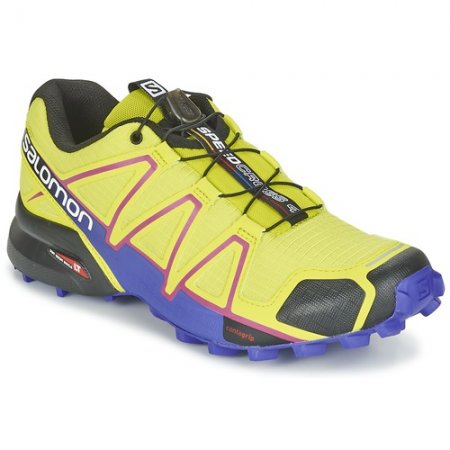 Fine Delle Vendite Scarpe Sport Salomon Giallo/Viola Speedcross 4 W per Donna