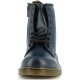 Bambini Dr Martens Scarponcini Blu Pelle Delaney Blu Buoni Negozi Online