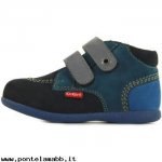 Bambini Kickers Babyscratch Marine Bleu Blu Trovare Prezzi Più