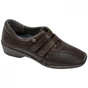 Donna Mabel Shoes 352113 scarpa ALIVIAR JUANETES Velcro marrone Grande Sconto