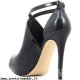 Donna Guess FLHAF1 LEA09 Sandalo tacco Donna Nero Vendita Di On-Line