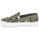 Vendita Di On-Line Slip On Robert Clergerie Nero/Beige Tribal per Donna