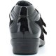 Donna Keys 8009 Scarpa velcro Donna Nero Marchio Di Vendita