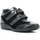 Donna Keys 8009 Scarpa velcro Donna Nero Marchio Di Vendita