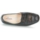 Donna Classiche basse Luxat EMUR Nero Gomma Alla Moda Di Sconto