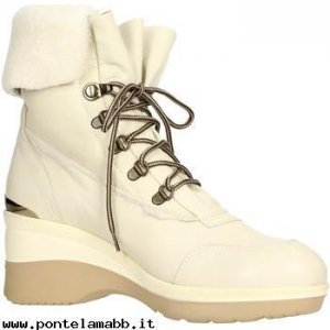 Donna Cesare Paciotti Cesare P. TR04 Tronchetto Donna Pelle Ghiaccio Beige Vendere Offerte Di Sconto