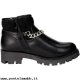 Donna Sweet Years ASK540 Mezzo Stivaletto Donna Pelle Sintetico Nero Nero Clearance online